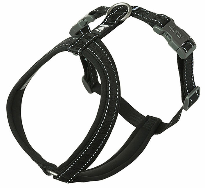 AnimalstoreXL Hurtta Harnes Casual-Y Eco Zwart 60-70cm