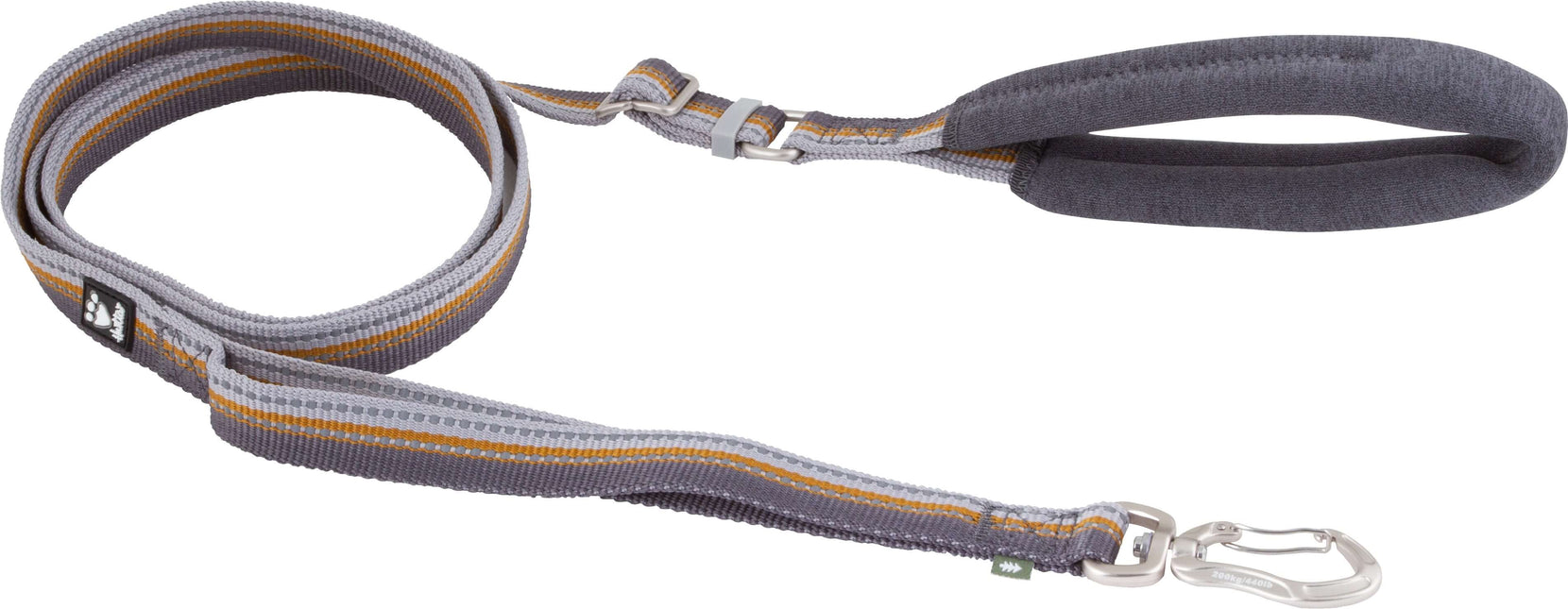 AnimalstoreXL Hurtta Leash Adj.Eco Blckb.2.0 120-180cm