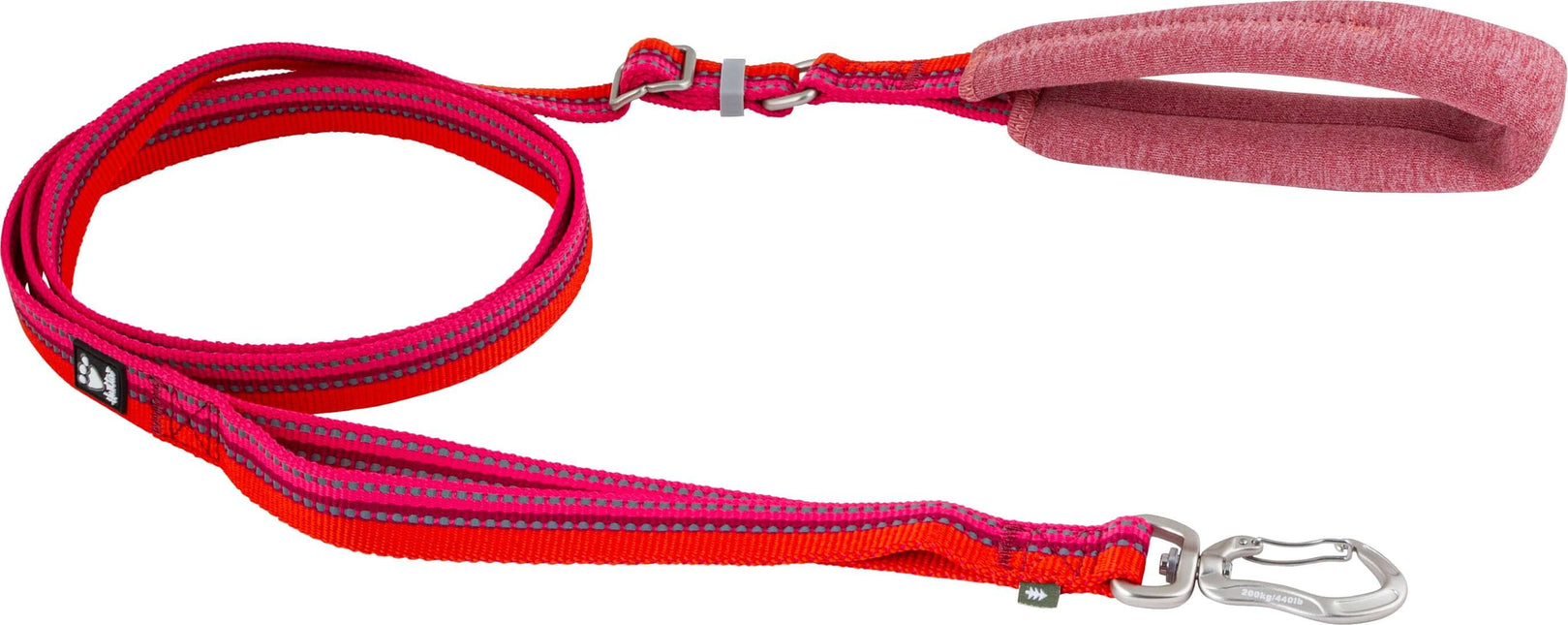 AnimalstoreXL Hurtta Leash Adj.Eco Roseh.2.0 120-180cm