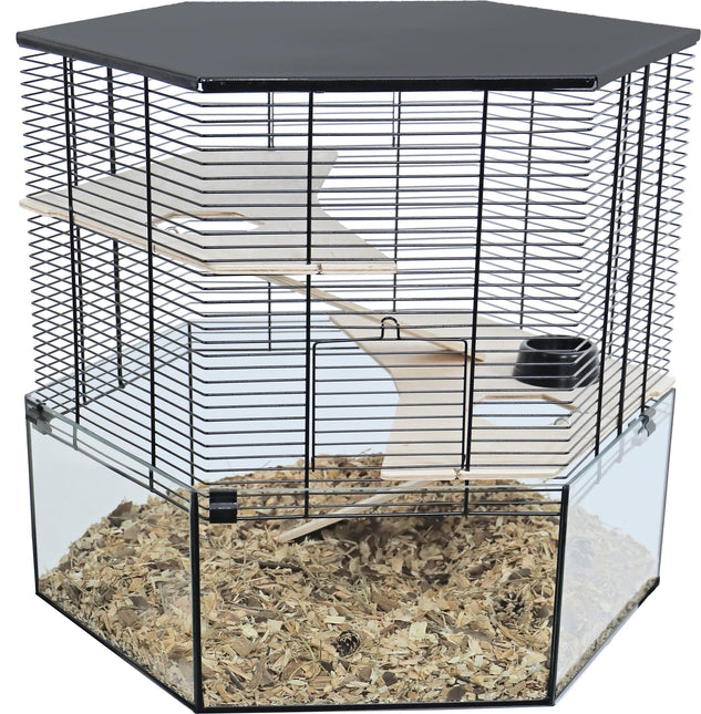 AnimalstoreXL Interzoo Hamsterkooi Vision Hexo xL