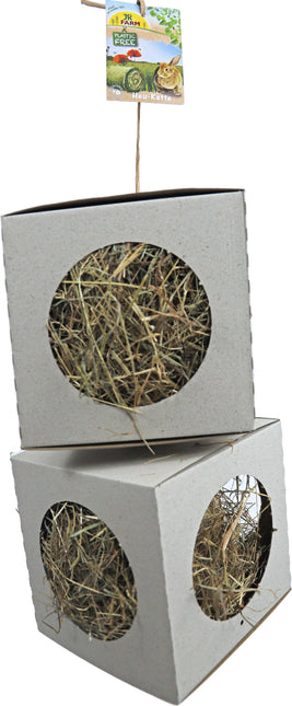 AnimalstoreXL JR Farm Hooi Kubus Dubbel 400gr