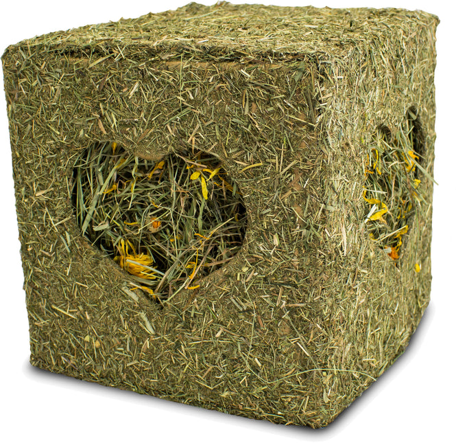 AnimalstoreXL JR Farm Hooiblok met Bloemen 450gr 19740