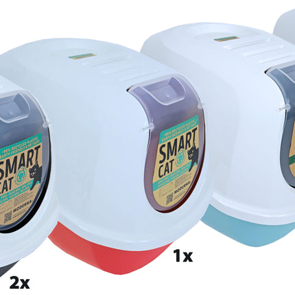 AnimalstoreXL Kattentoilet Smart-Cat Recycled Assortie