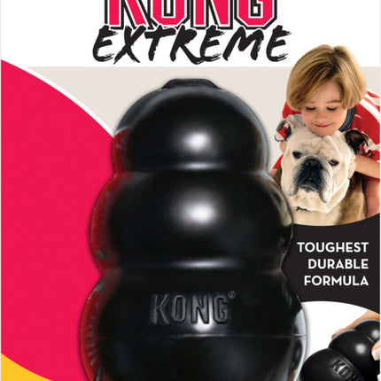 AnimalstoreXL Kong Extreme Rubber Zwart Small