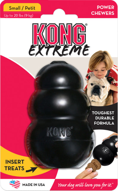 AnimalstoreXL Kong Extreme Rubber Zwart Small