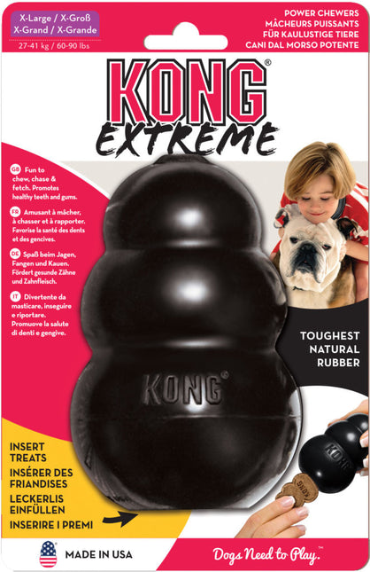 Kong Extreme Gummi Schwarz S - M - L - XL - 2XL