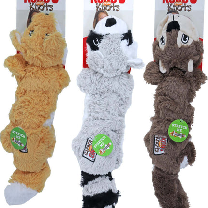 AnimalstoreXL Kong Scrunchknots Eekhoorn Medium Large