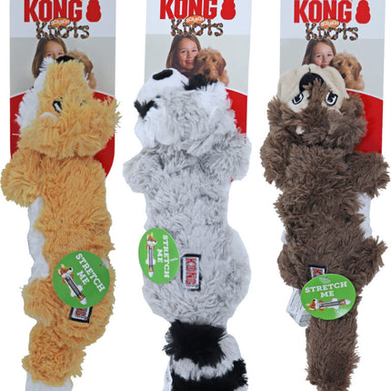 AnimalstoreXL Kong Scrunchknots Wasbeer Small Medium