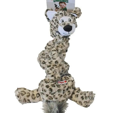 AnimalstoreXL Kong Stretchezz Jumbo Snow Leopard