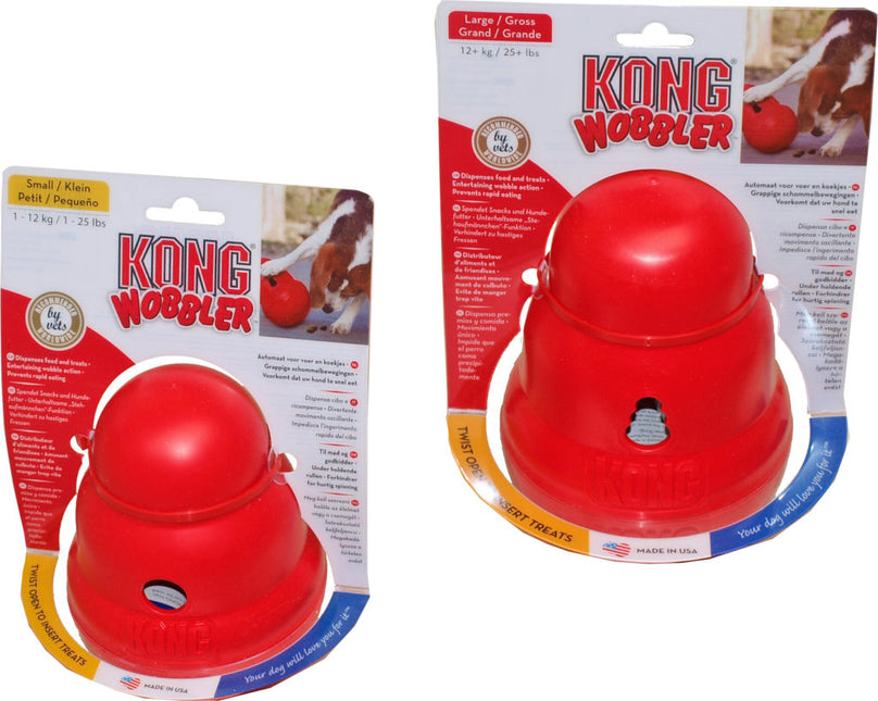 AnimalstoreXL Kong Wobbler Rood Small