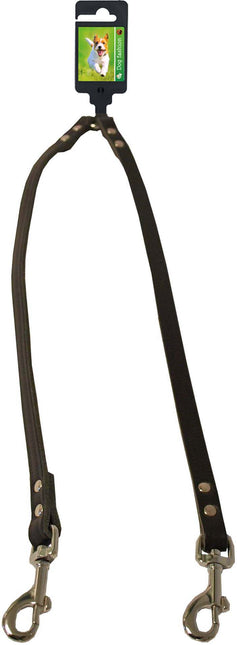 AnimalstoreXL Koppelstel Donkerbruin 16Mm/47cm En 47cm