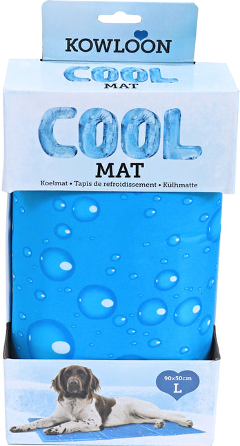 AnimalstoreXL Kowloon Cool Mat Blauw Bubble Large 90x50cm