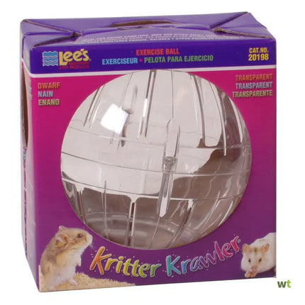 AnimalstoreXL Lee's Hamsterbal Mini Transparant