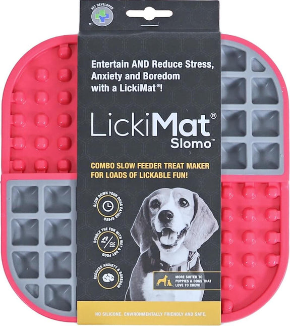 AnimalstoreXL Lickimat Likmat Slomo Hond Roze 20cm