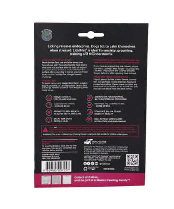 AnimalstoreXL Lickimat Likmat Mini Tuff Playd. Hond Turq. 15cm