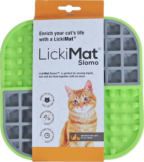 Lickimat Likmat Slomo Kat Grün 20cm