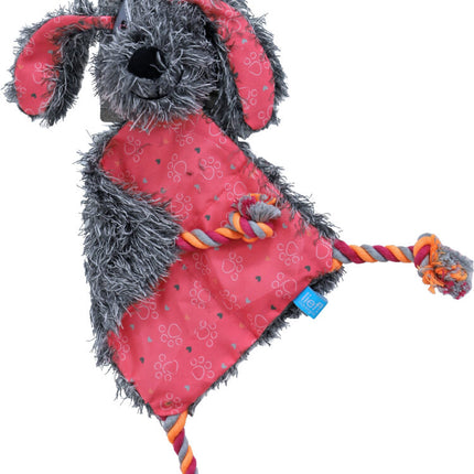 AnimalstoreXL Lief! H.Splg. Girls Teckel Plat met Piep Ass. 40cm