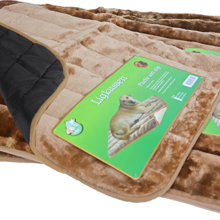 AnimalstoreXL Ligkussen Pluche A. Slip Bruin 87X58cm