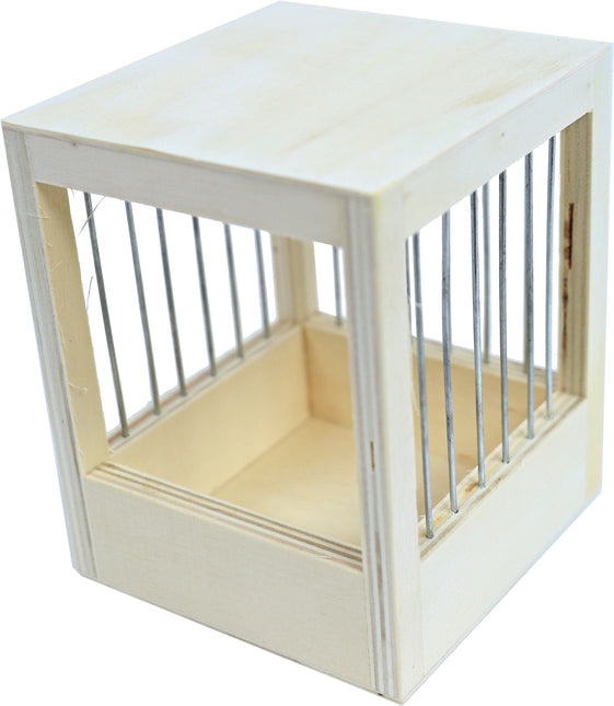 AnimalstoreXL Nestkastje Hout met Tralies