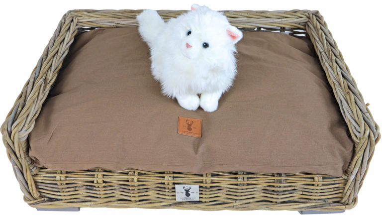 AnimalstoreXL Ligkussen Basic Brown 70x50cm