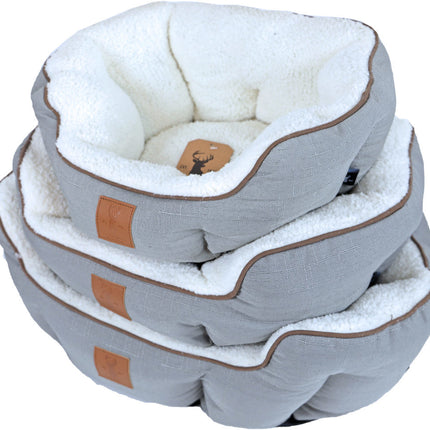 AnimalstoreXL Mand Highland- Grey 40cm