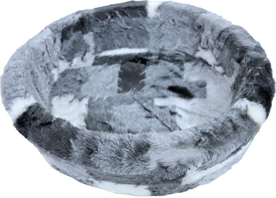 AnimalstoreXL Mand Teddy Mix/Blok Grijs Nr.2 50cm