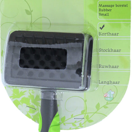 AnimalstoreXL Massageborstel Rubber Small Hond