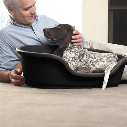 AnimalstoreXL Moderna Mand Plastic Zwart 70cm