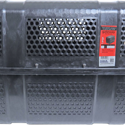 AnimalstoreXL Moderna Reiskennel Gateway Large Black Recycled