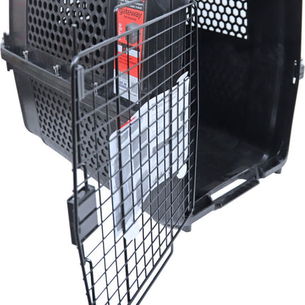 AnimalstoreXL Moderna Reiskennel Gateway Large Black Recycled