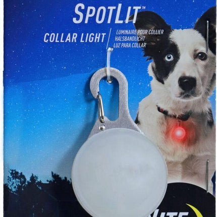 AnimalstoreXL Nite-Ize Spotlite Safety Light Rond Rood