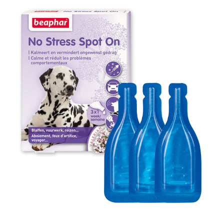 No Stress Verdampfer & Füllung Hund - Nachfüllung - 3 Pipetten