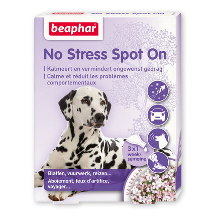 No Stress Verdampfer & Füllung Hund - Nachfüllung - 3 Pipetten