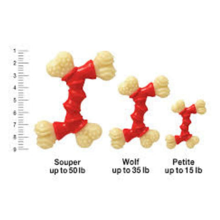 Nylabone Doppelbogen mit Speck