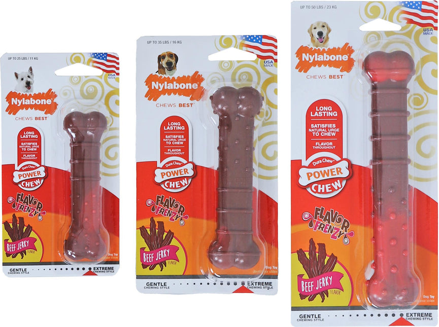 AnimalstoreXL Nylabone Giant Bot Beef Jerky