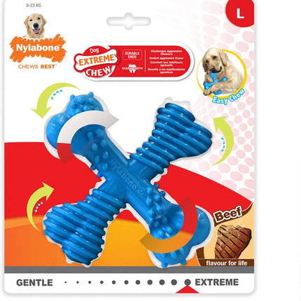 AnimalstoreXL Nylabone Power Chew x-Bone Large