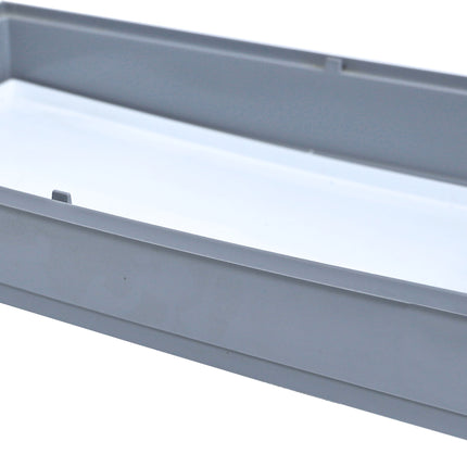 AnimalstoreXL Onderbak met Lade Grijs/Wit