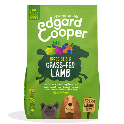 AnimalstoreXL Edgard & Cooper Brok Volwassen Hond Lam Graanvrij