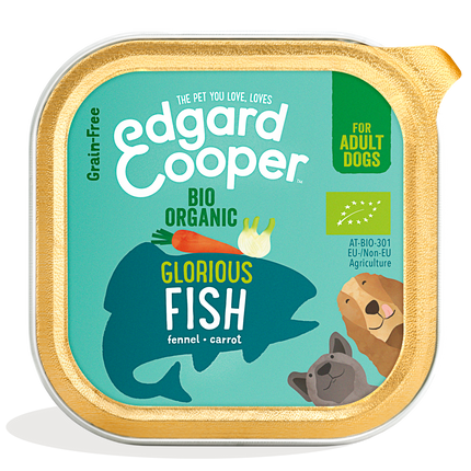 AnimalstoreXL Edgard & Cooper Volwassen Hond Kuipje Bio Vis Graanvrij
