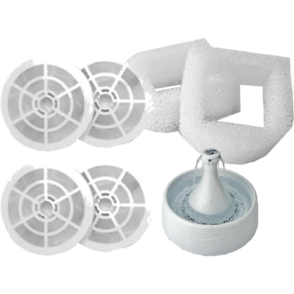 Petsafe Koolfilter Trinkbrunnen 360 Rund 3 Stück