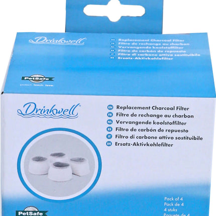 AnimalstoreXL Petsafe Koolfilter voor Drinkfonteinen 4 stuks