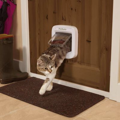Petsafe Katzenklappe Mikrochip Weiß