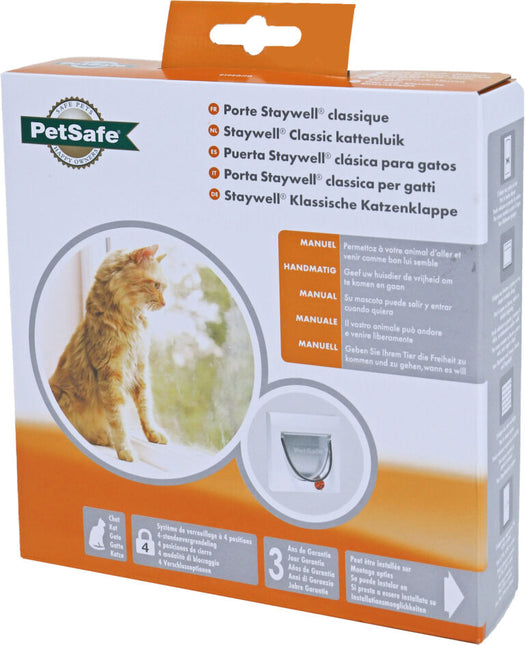 AnimalstoreXL Petsafe Kattendeur 919 Wit