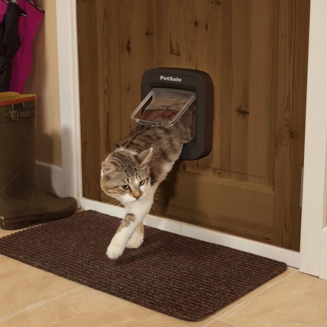Petsafe Katzenklappe Mikrochip Braun