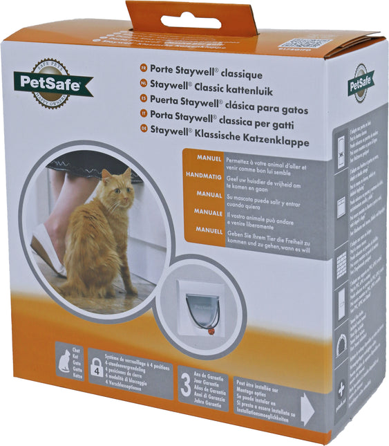 AnimalstoreXL Petsafe Kattendeur 917 Wit