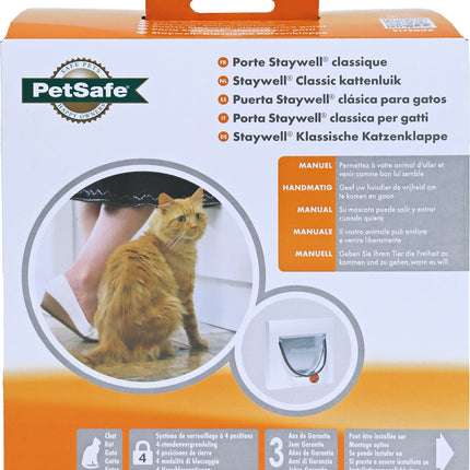 AnimalstoreXL Petsafe Kattendeur 917 Wit