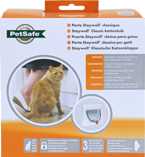 AnimalstoreXL Petsafe Kattendeur 917 Wit
