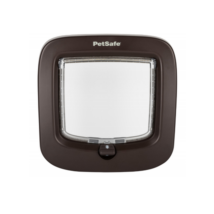 Petsafe Katzenklappe Handm. 4Lock Braun Ppa