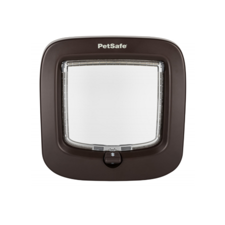 Petsafe Katzenklappe Handm. 4Lock Braun Ppa