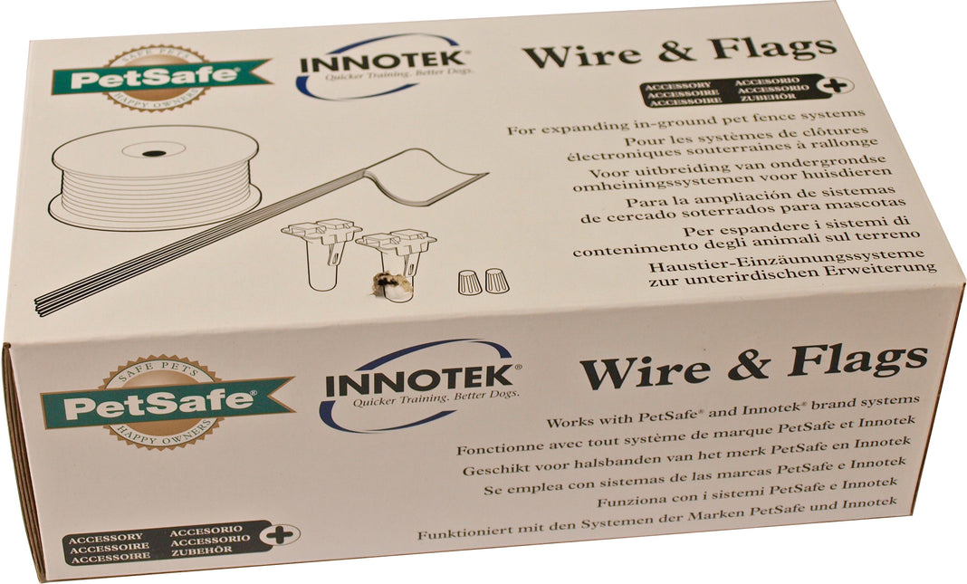 AnimalstoreXL Petsafe Draad 150 meter met 50 Vlaggen